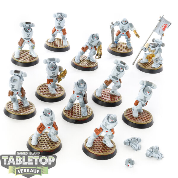 Space Marines - 12x Primaris Reivers - teilweise bemalt