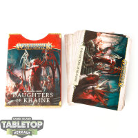 Daughters of Khaine - Warscroll Cards 3rd Edition - englisch