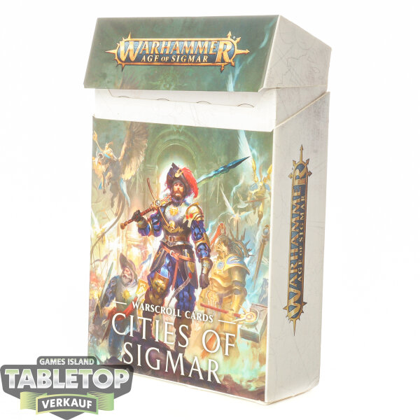 Cities of Sigmar - Warscroll Cards 2nd Edition - deutsch