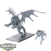 Warriors of Chaos - Chaos Lord on Manticore - unbemalt