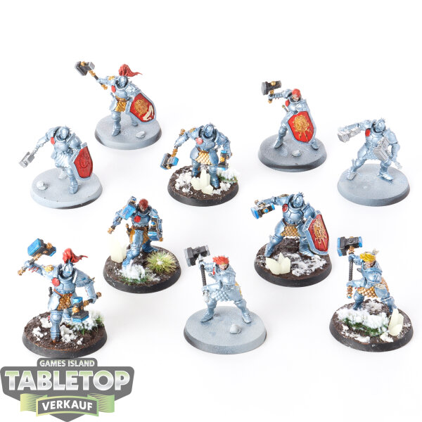 Stormcast Eternals - 10 x Liberators - teilweise bemalt