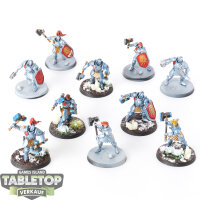Stormcast Eternals - 10 x Liberators - teilweise bemalt