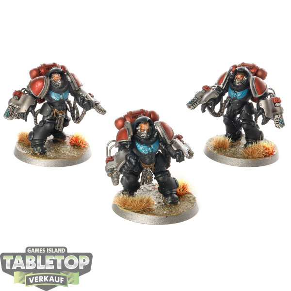 Space Marines - 3 Primaris Aggressors - bemalt