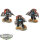 Space Marines - 3 Primaris Aggressors - bemalt