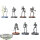 Separatisten - 7 BX-series Droid Commandos - teilweise bemalt