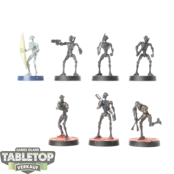 Separatisten - 7 BX-series Droid Commandos - teilweise bemalt