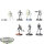 Separatisten - 7 BX-series Droid Commandos - teilweise bemalt