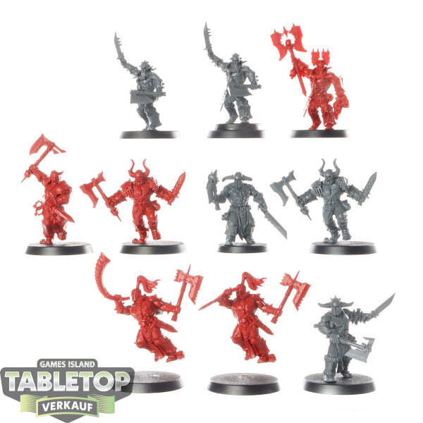Blades of Khorne - 10x Bloodreavers - unbemalt