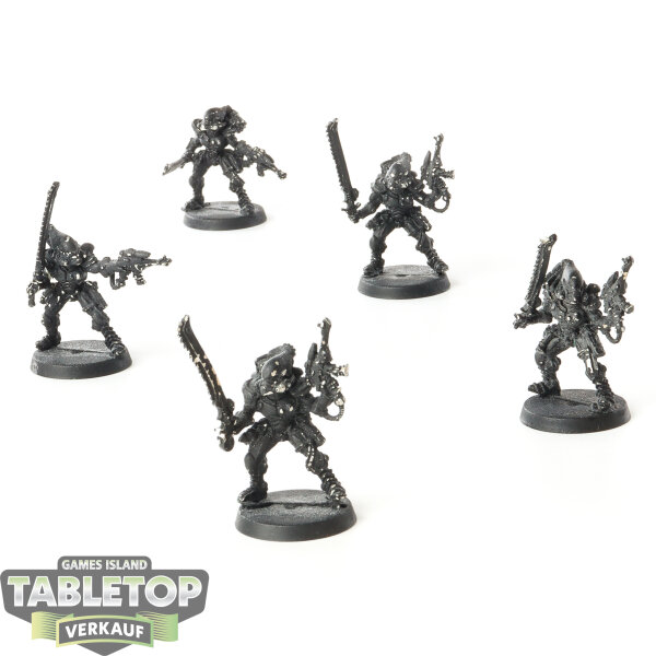 Aeldari - 5x Striking Scorpions klassisch - grundiert