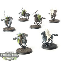 HdR Figuren - Gut - 6x Riders Of Rohan - teilweise bemalt