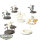 HdR Figuren - Gut - 6x Riders Of Rohan - teilweise bemalt