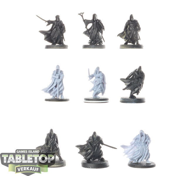 Sonstige - 9x Shadow Wraith - teilweise bemalt