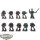 Dark Angels - 10x Tactical Squad - teilweise bemalt