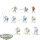 Orruk Warclans - 10 x Gutrippaz - teilweise bemalt