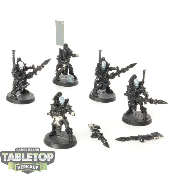 Aeldari - 5 x Dark Reapers klassisch - teilweise bemalt