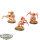 Tyraniden - 3 x Tyranid Warriors - bemalt