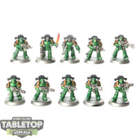 Horus Heresy - 10x MKIII Tactical Squad - bemalt