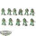 Horus Heresy - 11x MKIII Tactical Squad - bemalt
