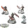 Necrons - 3x Skorpekh Destroyers - teilweise bemalt