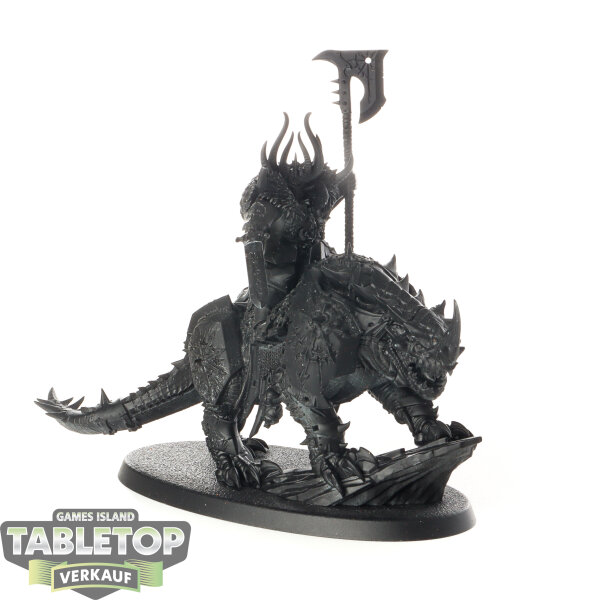 Warriors of Chaos - Chaos Lord on Karkadrak - grundiert