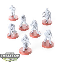 Rebellen - 7 Rebel Troopers - unbemalt