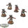 Horus Heresy - 5 x Dark Angels: Legion MKIV Destroyer Squad with Jump Packs - bemalt