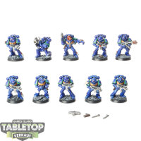 Space Marines - 10 x Tactical Squad - bemalt