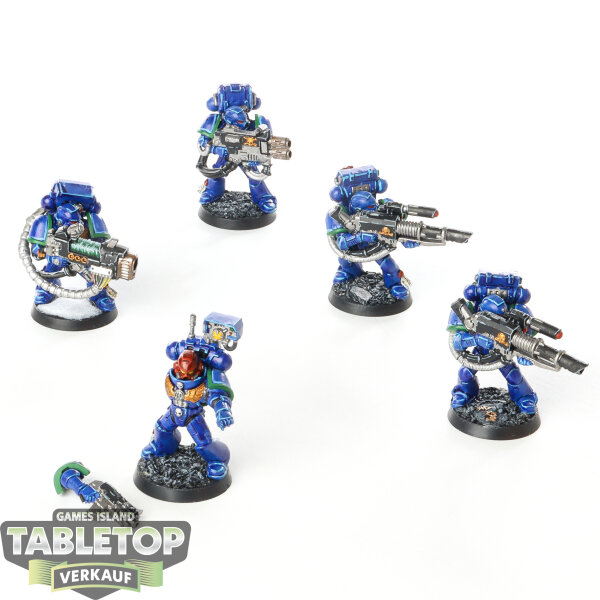 Space Marines - 5 x Devastator Squad - bemalt