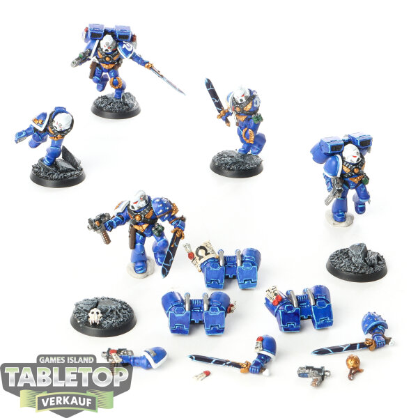 Space Marines - 5 x Assault Squad - bemalt