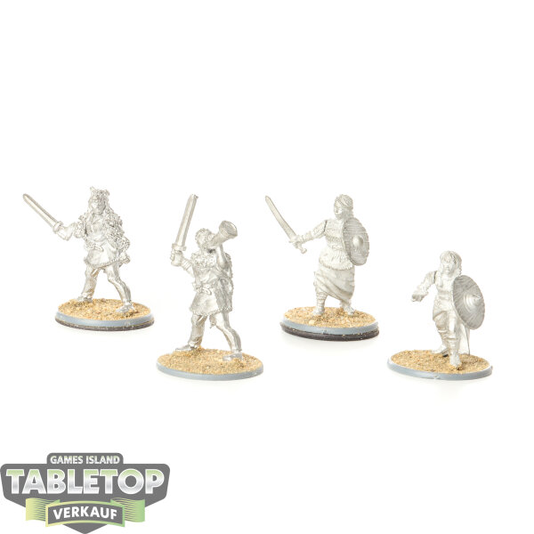 SAGA Tabletop - 4x Schieldmaiden  - unbemalt