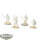 SAGA Tabletop - 4x Schieldmaiden  - unbemalt