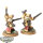 Horus Heresy - 2x Death Guard - Apothecarion Detachment - bemalt