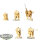 Space Marines - 5x Scouts - klassisch - teilweise bemalt